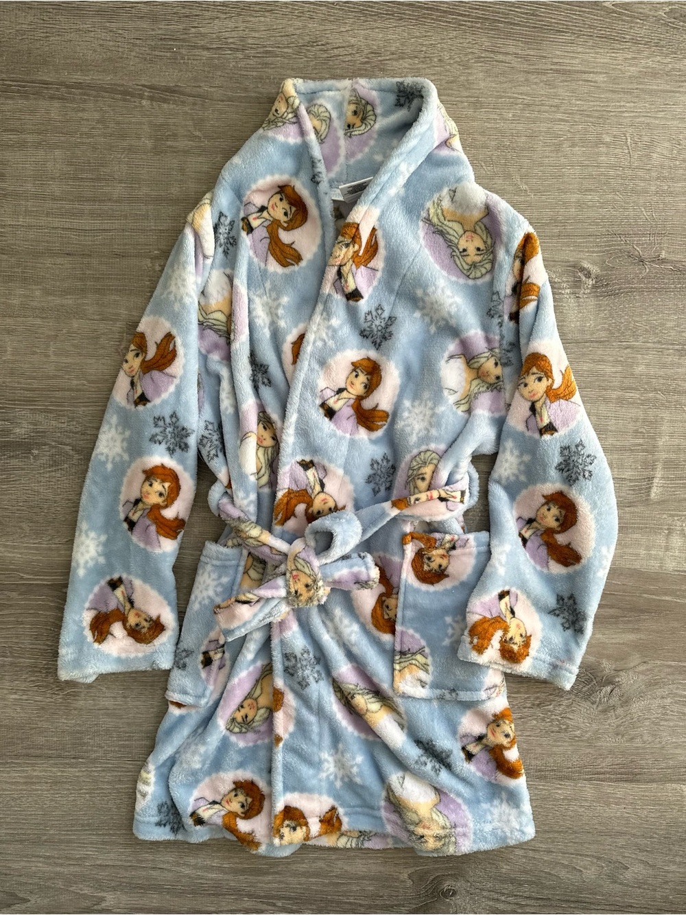 Girls Frozen Bathrobe